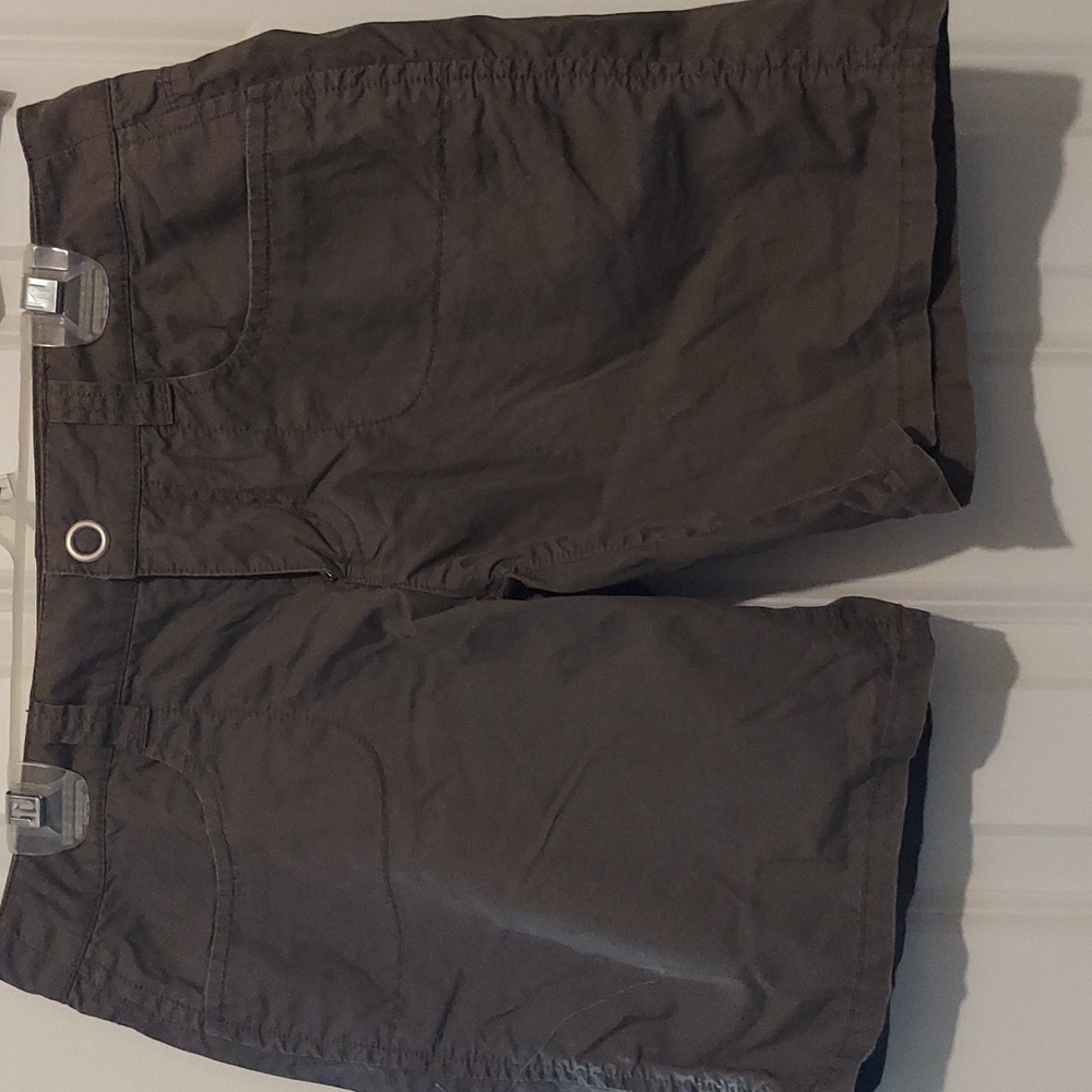 Olive green light weight shorts